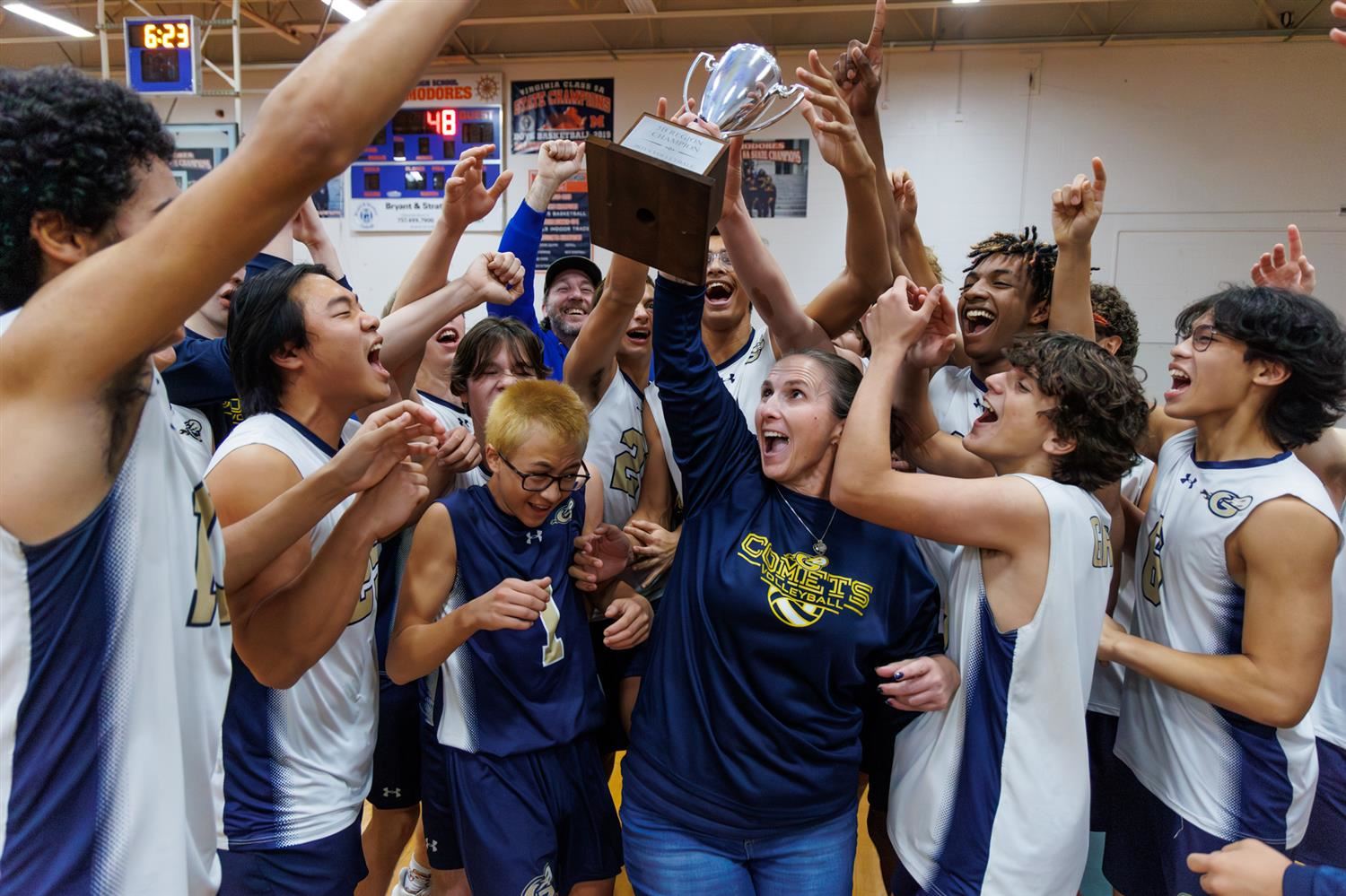  Granby HS Boys Volleyball Team